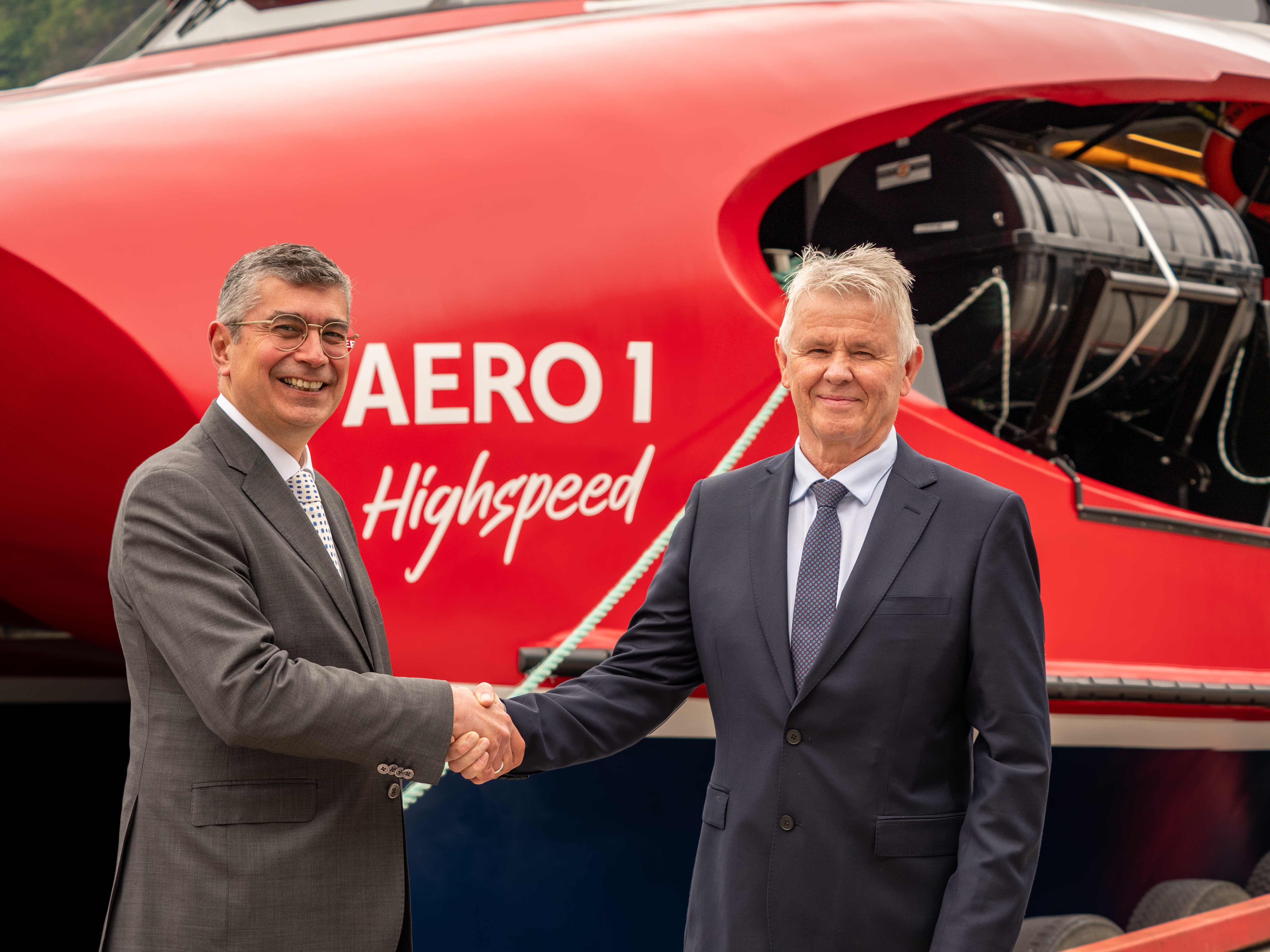 Delivery of Aero 1 Highspeed