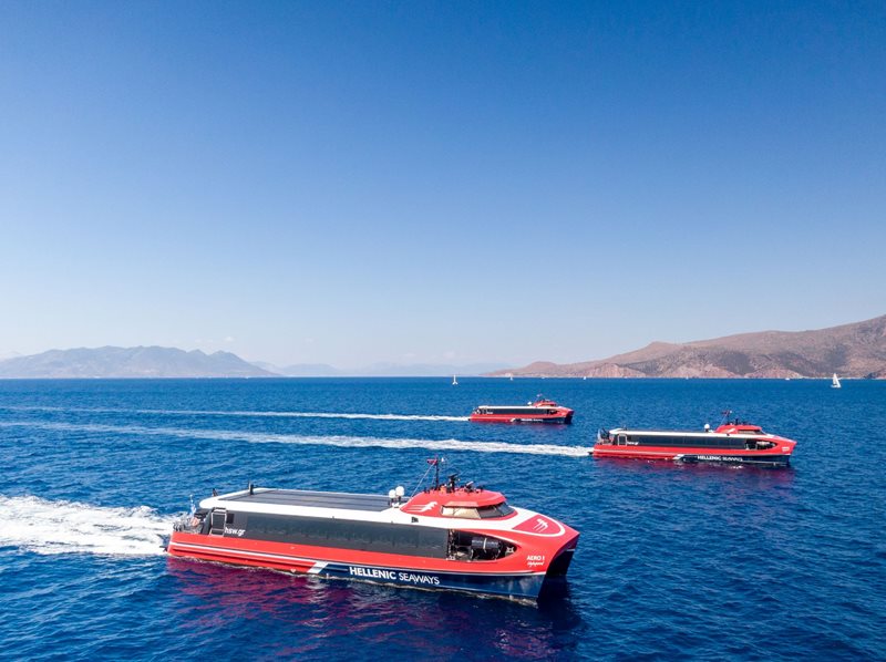 Attica Group inaugurates the 3 new AERO Highspeed vessels