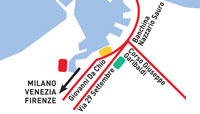 SUPERFAST FERRIES - MAPPA DI ANCONA