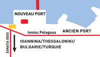 SUPERFAST FERRIES  - CARTE D'IGOUMENITSA