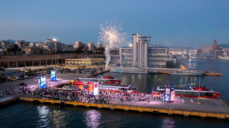 Attica Group inaugurates the 3 new AERO Highspeed vessels