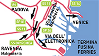 SUPERFAST FERRIES - MAP OF VENICE