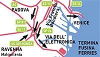 SUPERFAST FERRIES - MAPPA DI VENEZIA